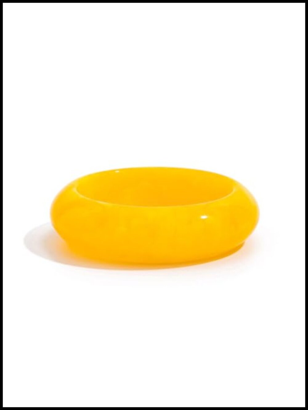 Chunky Geometric Resin Bangle Bracelet Irregular Transparent Jewelry Gift